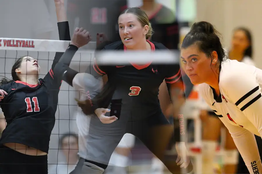 Roberts Wesleyan University Volleyball Players